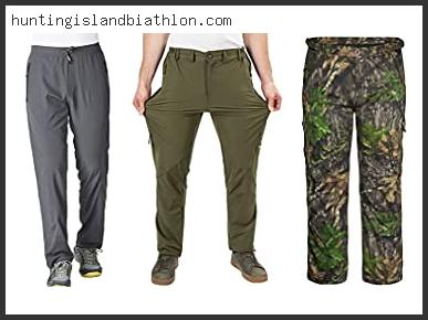 Best Hunting Pants For Hot Weather